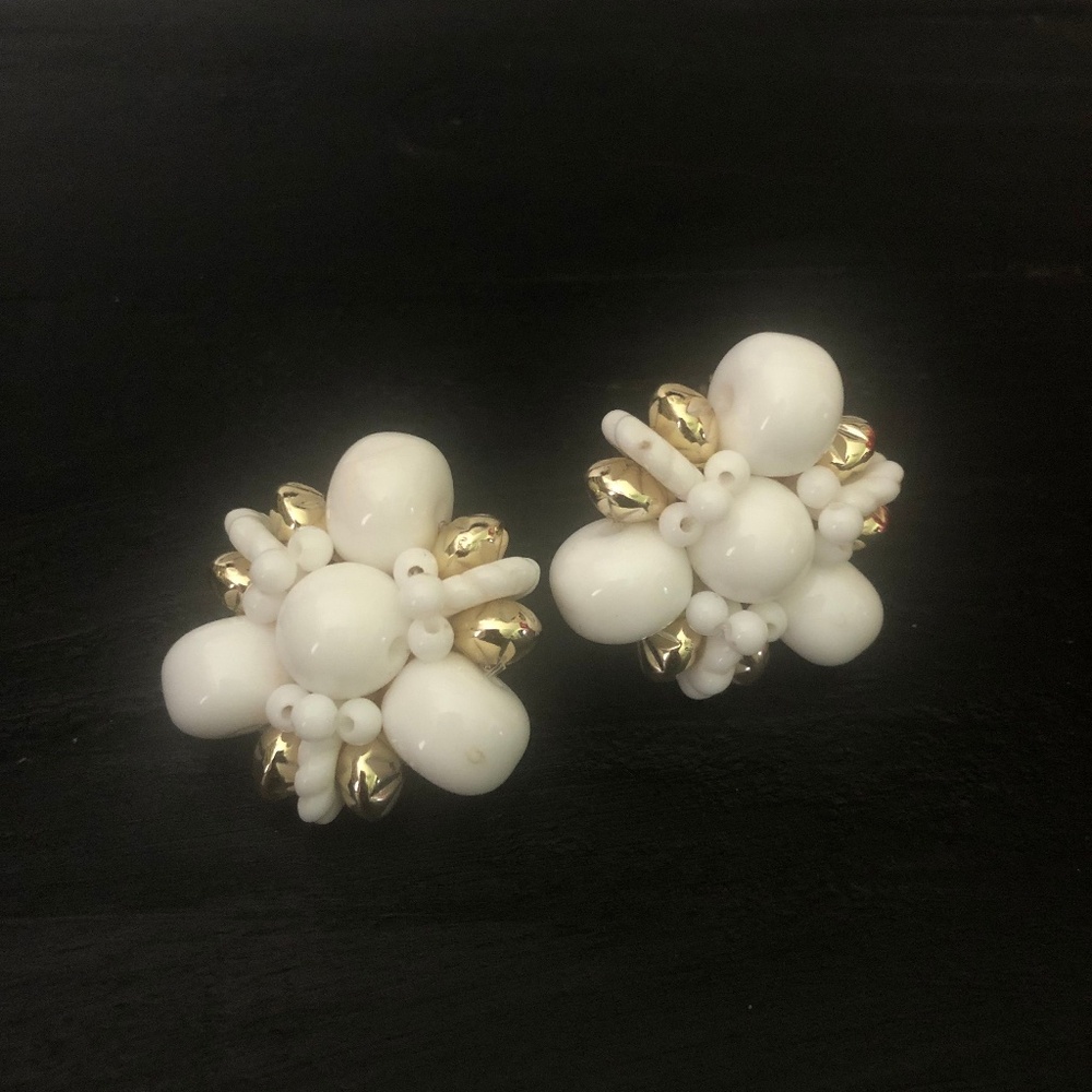 Beaded Clip-On Earrings